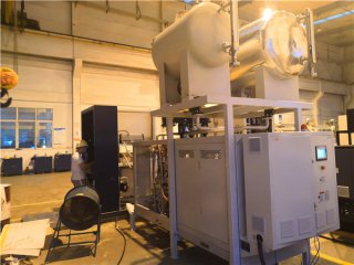 導(dǎo)熱油電加熱器安裝，「歐能」導(dǎo)熱油爐廠家現(xiàn)場(chǎng)指導(dǎo)